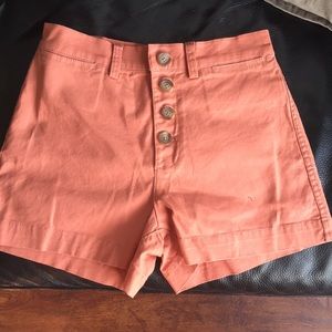 Madewell high waisted shorts!